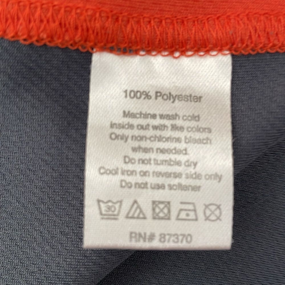 Alo Grey & Orange CoolFit Jersey - Picture 11 of 13